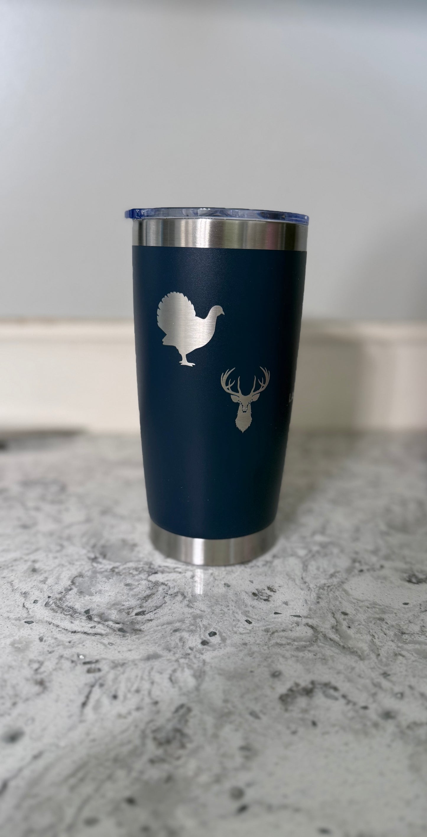 Custom Laser Engraved 20oz Stainless Steel Tumbler