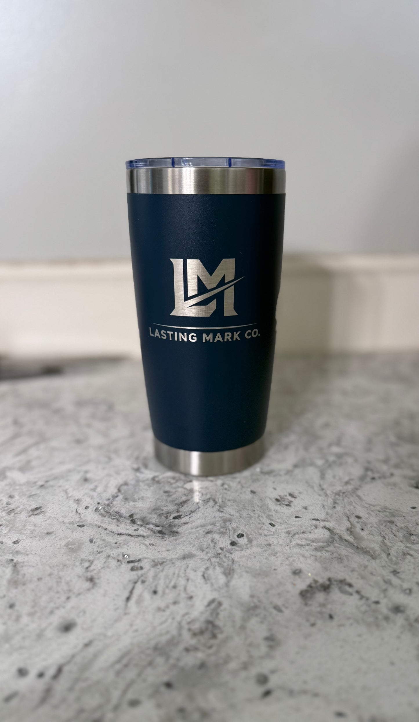 Custom Laser Engraved 20oz Stainless Steel Tumbler