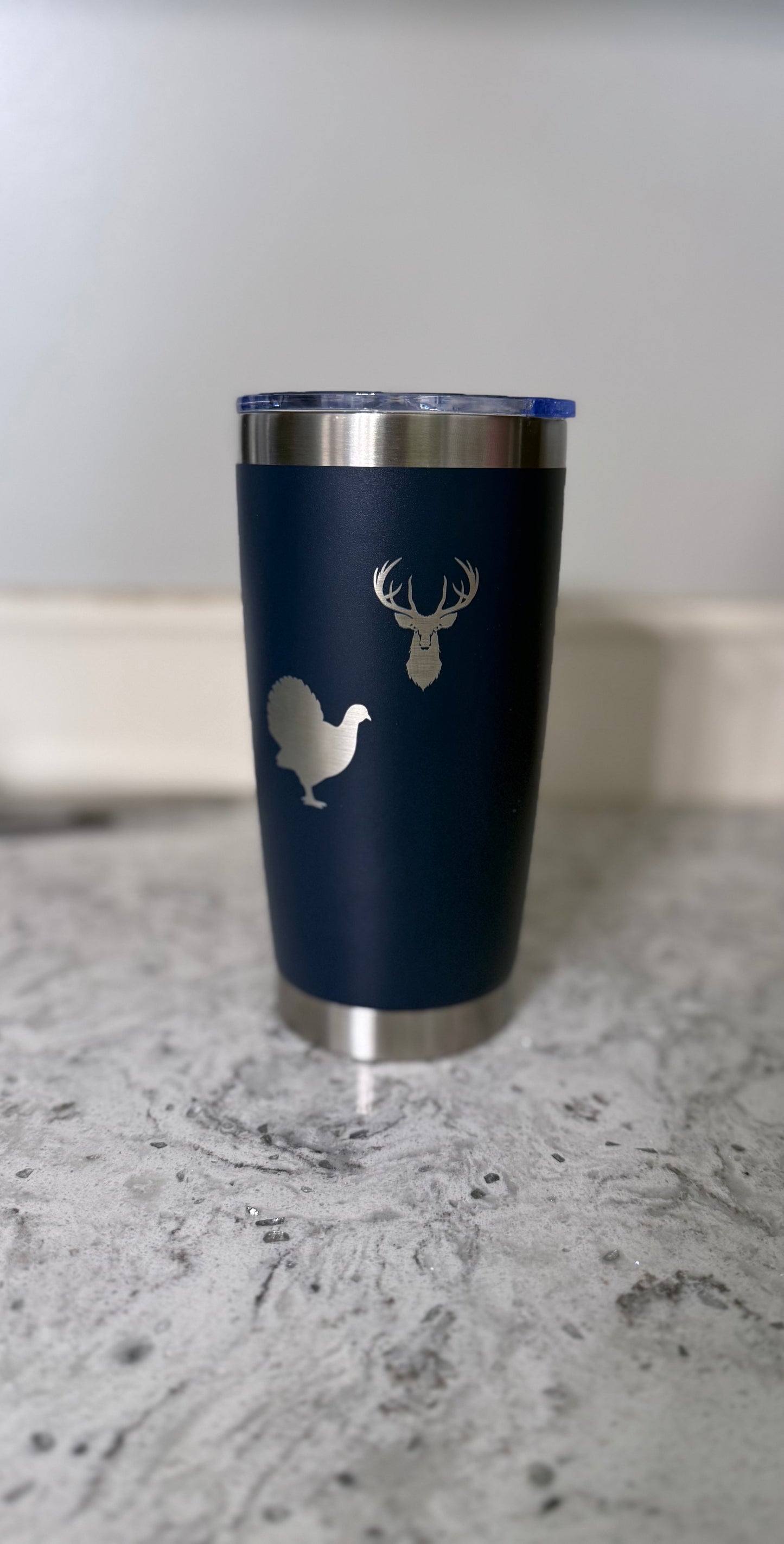 Custom Laser Engraved 20oz Stainless Steel Tumbler