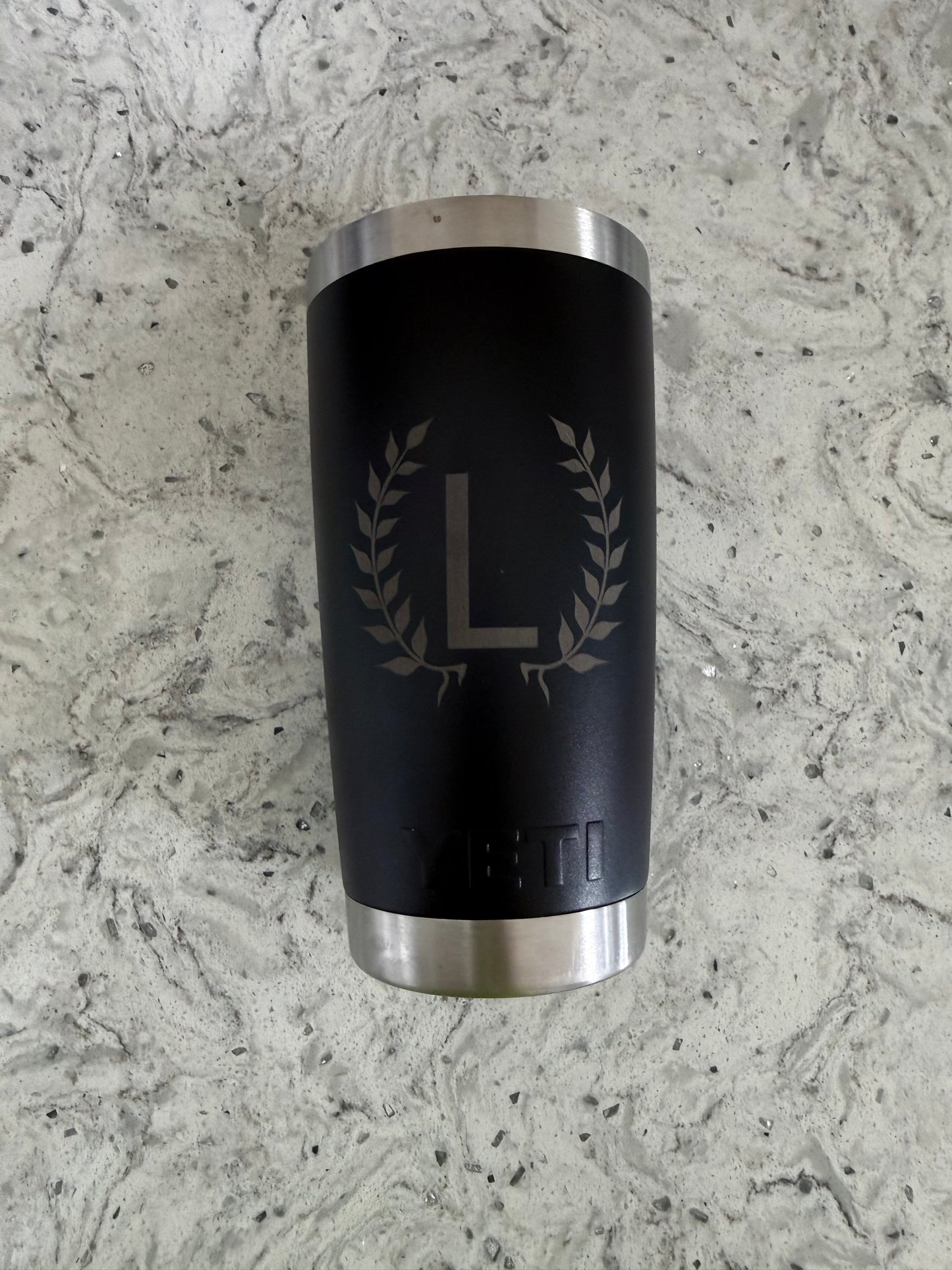 Custom Laser Engraved 20oz Stainless Steel Tumbler